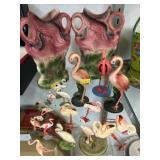 Flamingo Figurines and Vases Flamingo Figurines and Vases