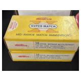 100 Rounds of 38 Special Match Ammunition 100 Rounds of 38 Special Match Ammunition