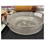 Pewter Double Handled Bowl Pewter Double Handled Bowl