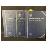 (3) Incomplete Coin Albums (3) Incomplete Coin Albums