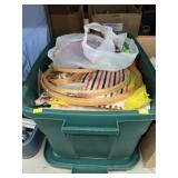 Craft Supplies, Storage Tote/Lid Craft Supplies, Storage Tote/Lid