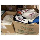 (2) Boxes of Table Covers and Textiles (2) Boxes of Table Covers and Textiles