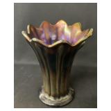 Northwood Carnival Glass Vase Northwood Carnival Glass Vase