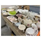 Chinaware, Pattern Glass Chinaware, Pattern Glass