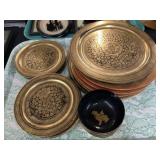 Oriental Wooden Bowls and Plates Oriental Wooden Bowls and Plates
