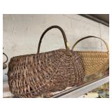 (2) Split Oak Woven Baskets (2) Split Oak Woven Baskets