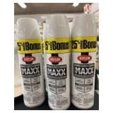 (5) Cans of White Spray Paint (5) Cans of White Spray Paint
