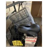 (3) New Bicycle Seats with Bicycle Basket (3) New Bicycle Seats with Bicycle Basket