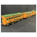 Winner Friction Toy Locomotive & Passenger Cars Winner Friction Toy Locomotive & Passenger Cars
