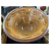 Contemporary Quarryville, PA Redware Bowl Contemporary Quarryville, PA Redware Bowl