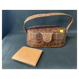 Vintage Alligator Purse with Wallet Vintage Alligator Purse with Wallet