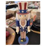 Patriotic Wooden Nutcracker Patriotic Wooden Nutcracker