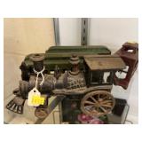 Cast Iron Locomotive, Passenger Cars & Caboose Cast Iron Locomotive, Passenger Cars & Caboose