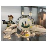 Decanter Bottle, Decorative Chinaware Decanter Bottle, Decorative Chinaware