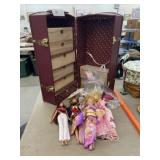 Vintage Dolls with Doll Case Vintage Dolls with Doll Case