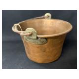 19th Century Small Copper Pail 19th Century Small Copper Pail