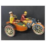 Tin Litho Wind-Up Motorcycle Tin Litho Wind-Up Motorcycle