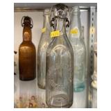 Recovered Embossed PA Brewery Bottles Recovered Embossed PA Brewery Bottles
