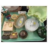 Jadeite Compote, Pocket Watch, etc. Jadeite Compote, Pocket Watch, etc.