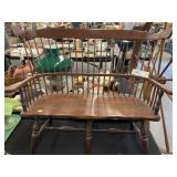 Miniature Doll Settee Miniature Doll Settee