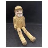 Folk Art Jointed Figurine Folk Art Jointed Figurine