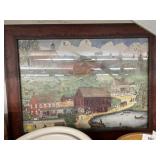 Framed Folk Art Print Framed Folk Art Print
