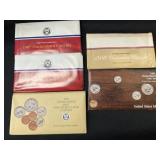 (5) Uncirculated U.S. Coin Sets (5) Uncirculated U.S. Coin Sets