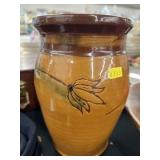 Jeff White Redware Canister Jeff White Redware Canister