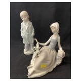 (2) Lladro Figurines (2) Lladro Figurines