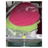 Placemats, Hand Towels, Storage Tote/Lid Placemats, Hand Towels, Storage Tote/Lid
