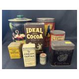 Cocoa and Advertising Tins Cocoa and Advertising Tins