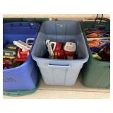 (3) Storage Totes with Toys (3) Storage Totes with Toys