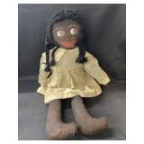 Folk Art Cloth Body Doll Folk Art Cloth Body Doll