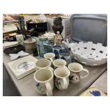 Mugs, Vintage Hats, Cameras Mugs, Vintage Hats, Cameras