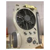 5-In-1 Emergency Light with Radio and Fan 5-In-1 Emergency Light with Radio and Fan