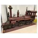 Crafted Wooden Locomotive Crafted Wooden Locomotive