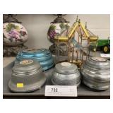 Powder Canisters, Music Box Powder Canisters, Music Box