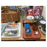 Craft Supplies, Dinner Plates, Storage Box Craft Supplies, Dinner Plates, Storage Box