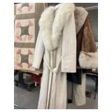 Wool and Fur Coat Wool and Fur Coat