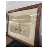 Framed Lithograph of Flagships Framed Lithograph of Flagships