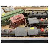 Cast Metal Locomotives with Passenger Cars Cast Metal Locomotives with Passenger Cars