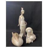 (3) Lladro Figurines (3) Lladro Figurines