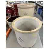 (3) Damaged Stoneware Crocks (3) Damaged Stoneware Crocks