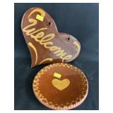 Ned Foltz Wall Plaque with Plate Ned Foltz Wall Plaque with Plate