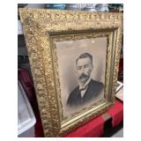 19th Century Gilt Framed Portrait 19th Century Gilt Framed Portrait
