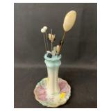 RS Prussia Hat Pin Holder with Hat Pins RS Prussia Hat Pin Holder with Hat Pins