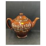 Advertising Pottery Pitcher Advertising Pottery Pitcher