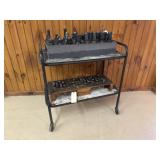 2-Tiered Rolling Cart