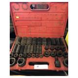 Imported 1/2" Drive Impact Socket Set