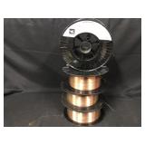 (4) Rolls of Copper MIG Wire